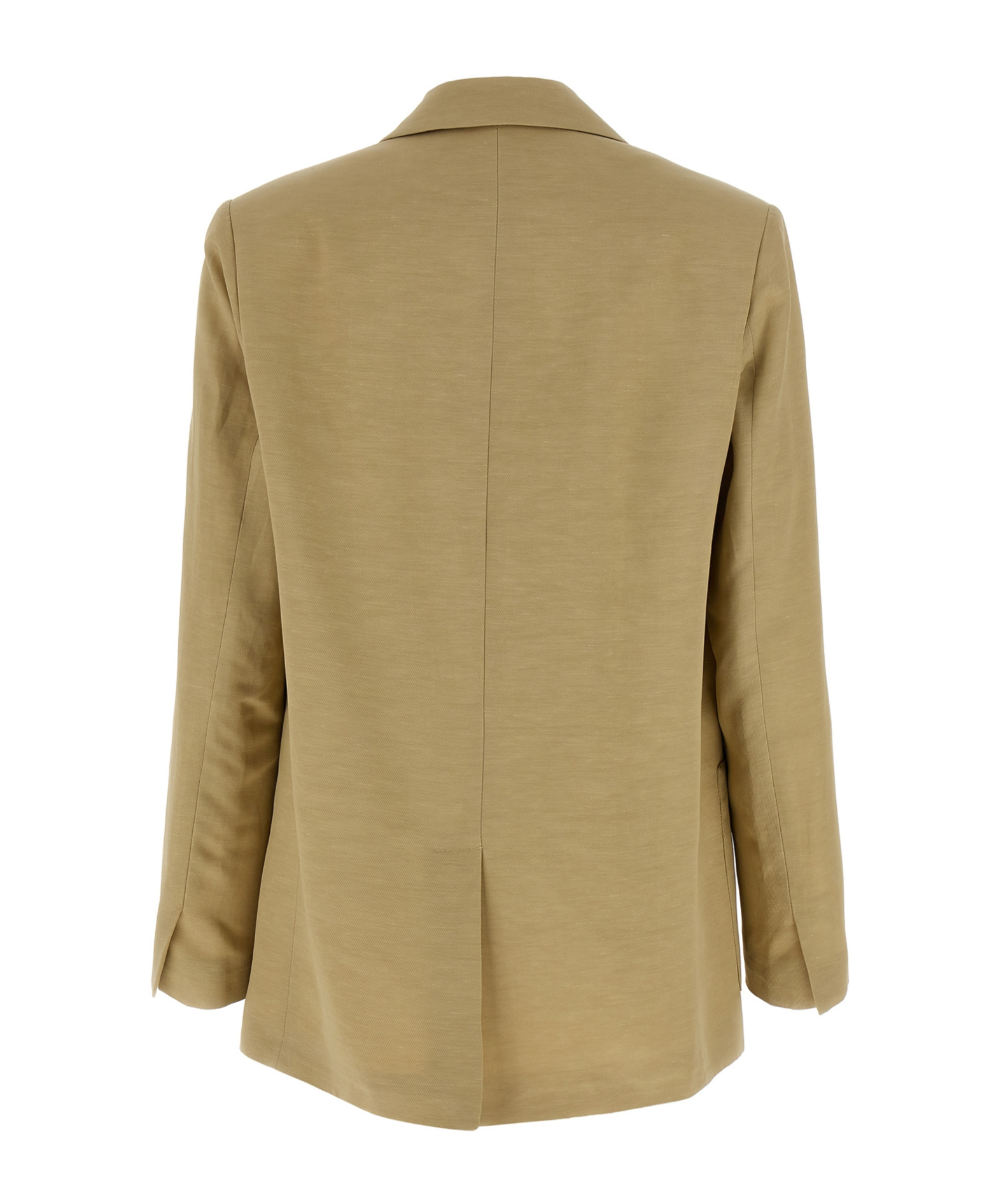 Shop Nude Double-breasted Blazer In Green