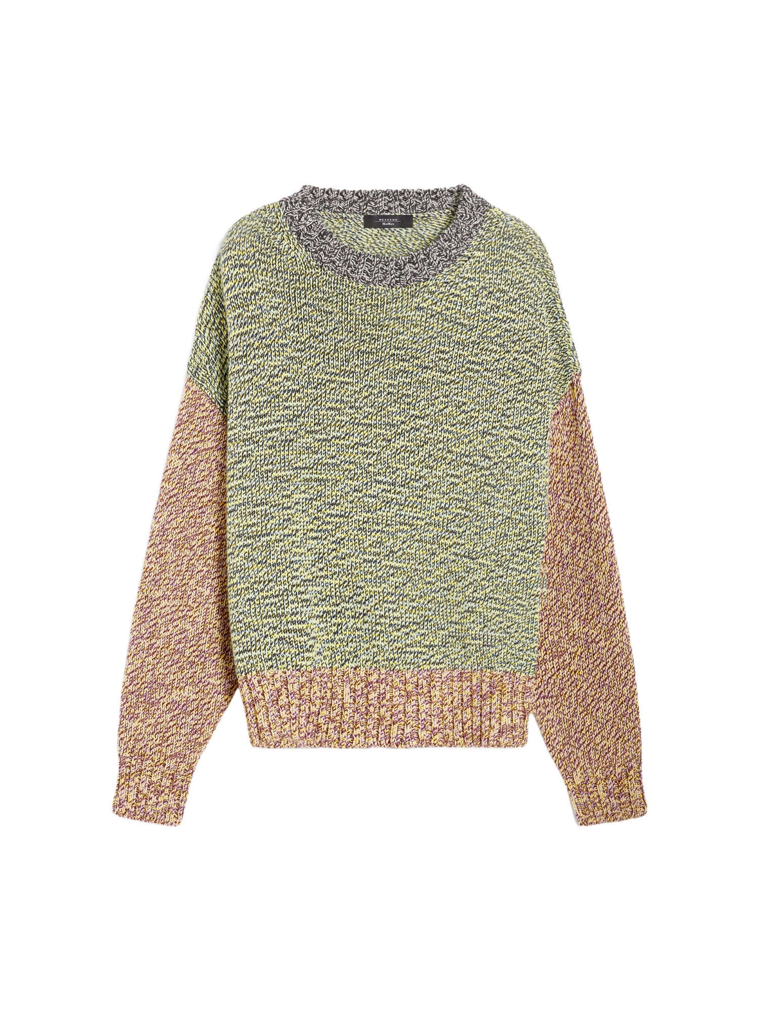 Weekend Max Mara Multicolor Lola Sweater In Nude