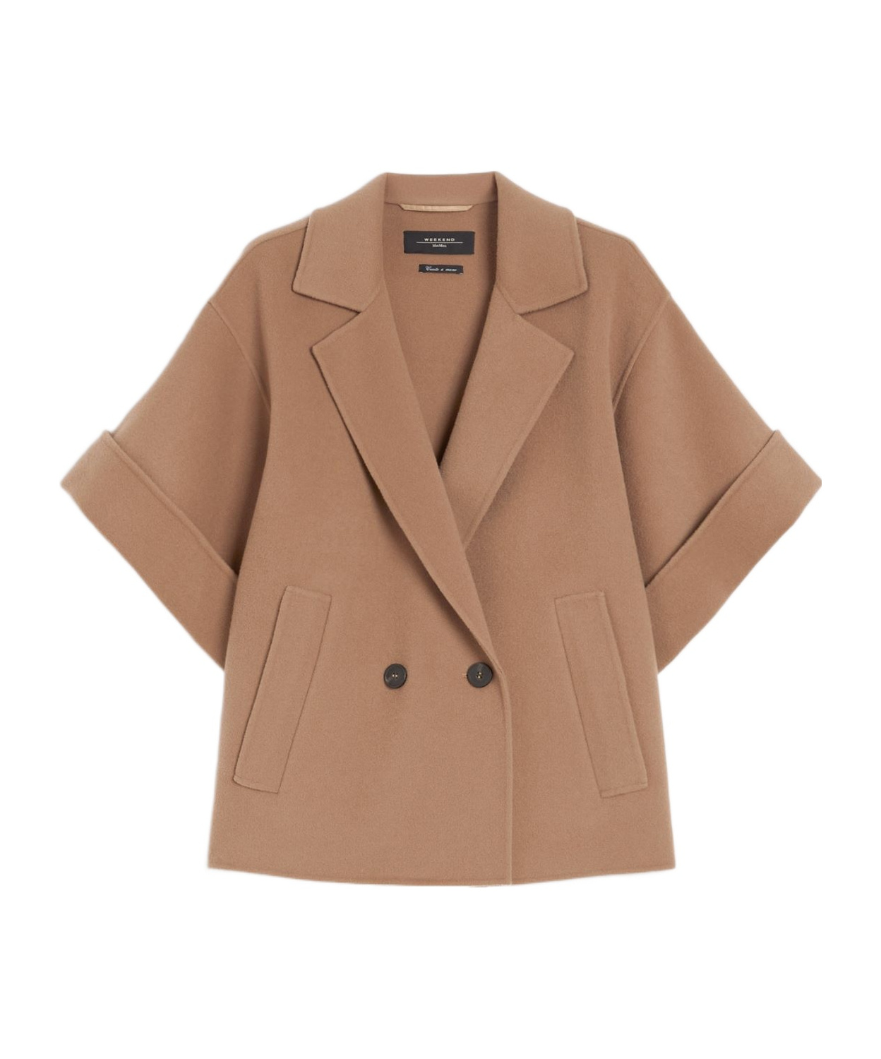 Weekend Max Mara Pera Double-breasted Short Coat