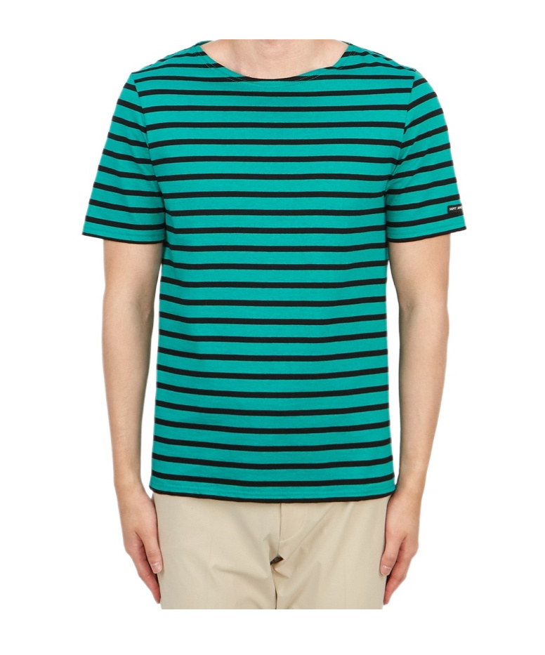 Saint James Striped Graphic T-shirt