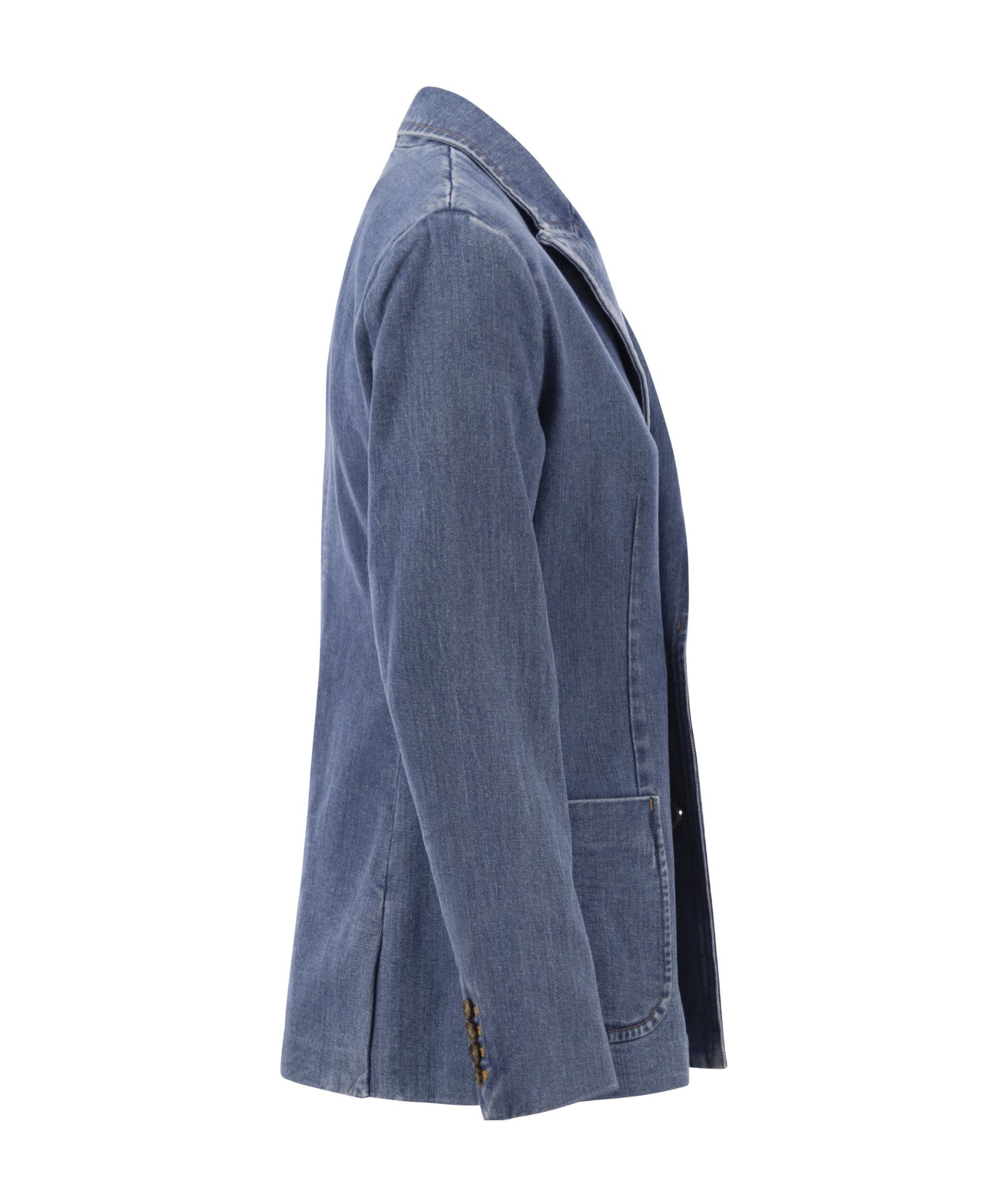 POLO RALPH LAUREN POLO RALPH LAUREN DOUBLE-BREASTED DENIM BLAZER