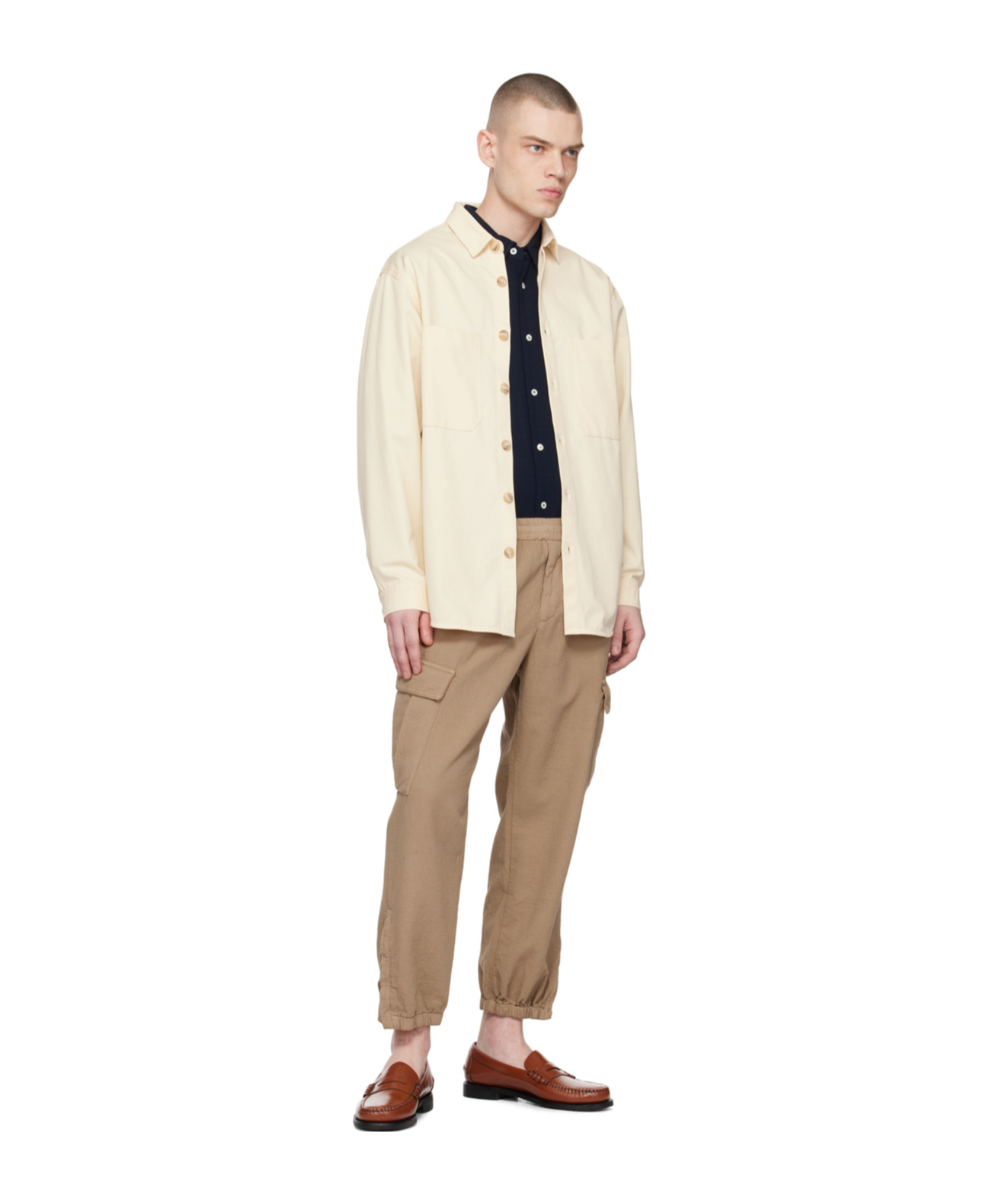 BARENA VENEZIA RAMBAGIO CRESPON OVERALLS CASUAL PANTS