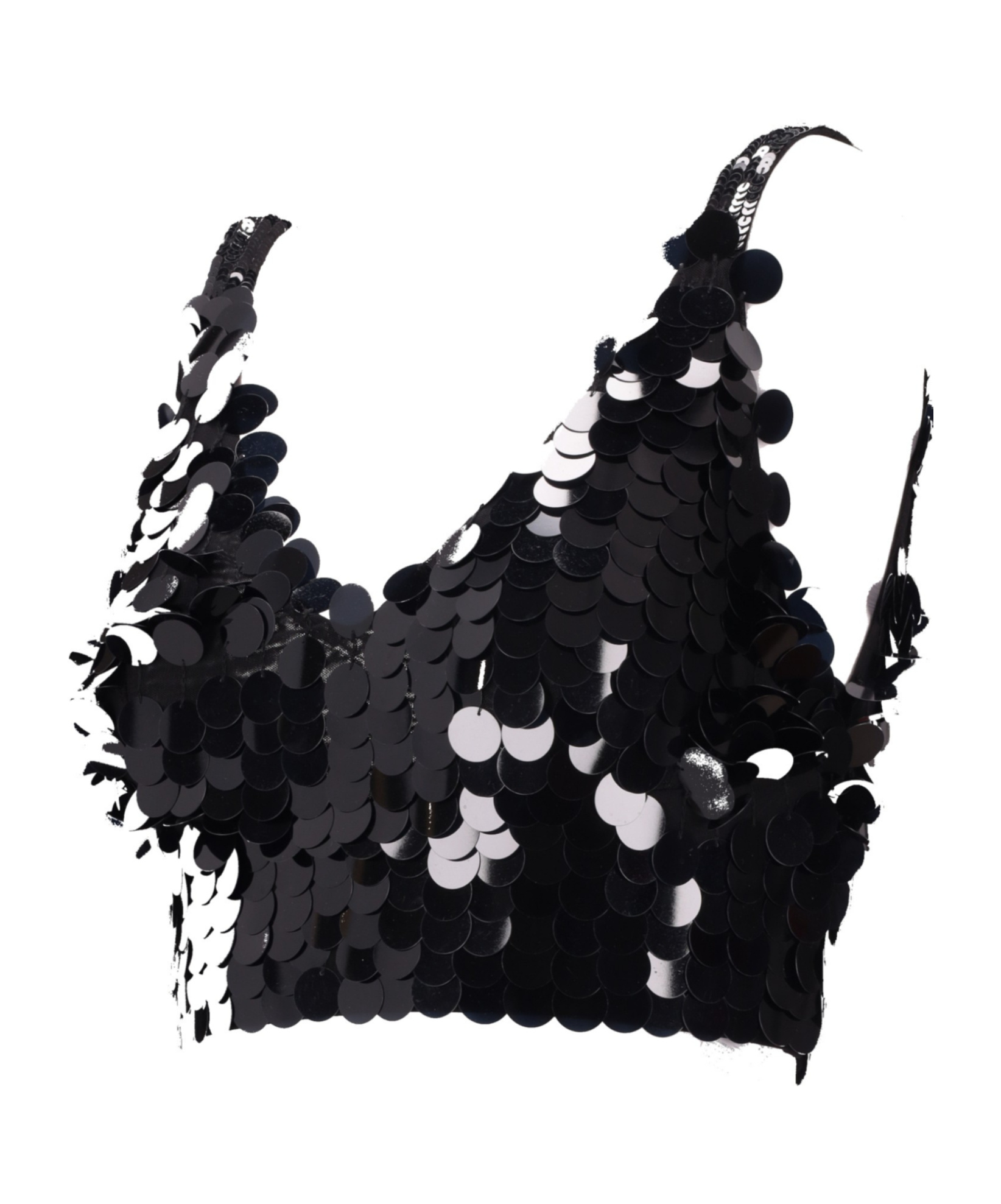 P.a.r.o.s.h Cropped Vest In Black