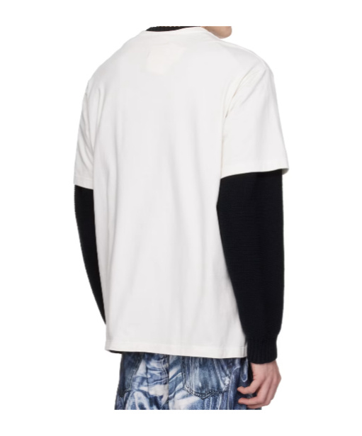 Doublet Text-print Cotton T-shirt In White