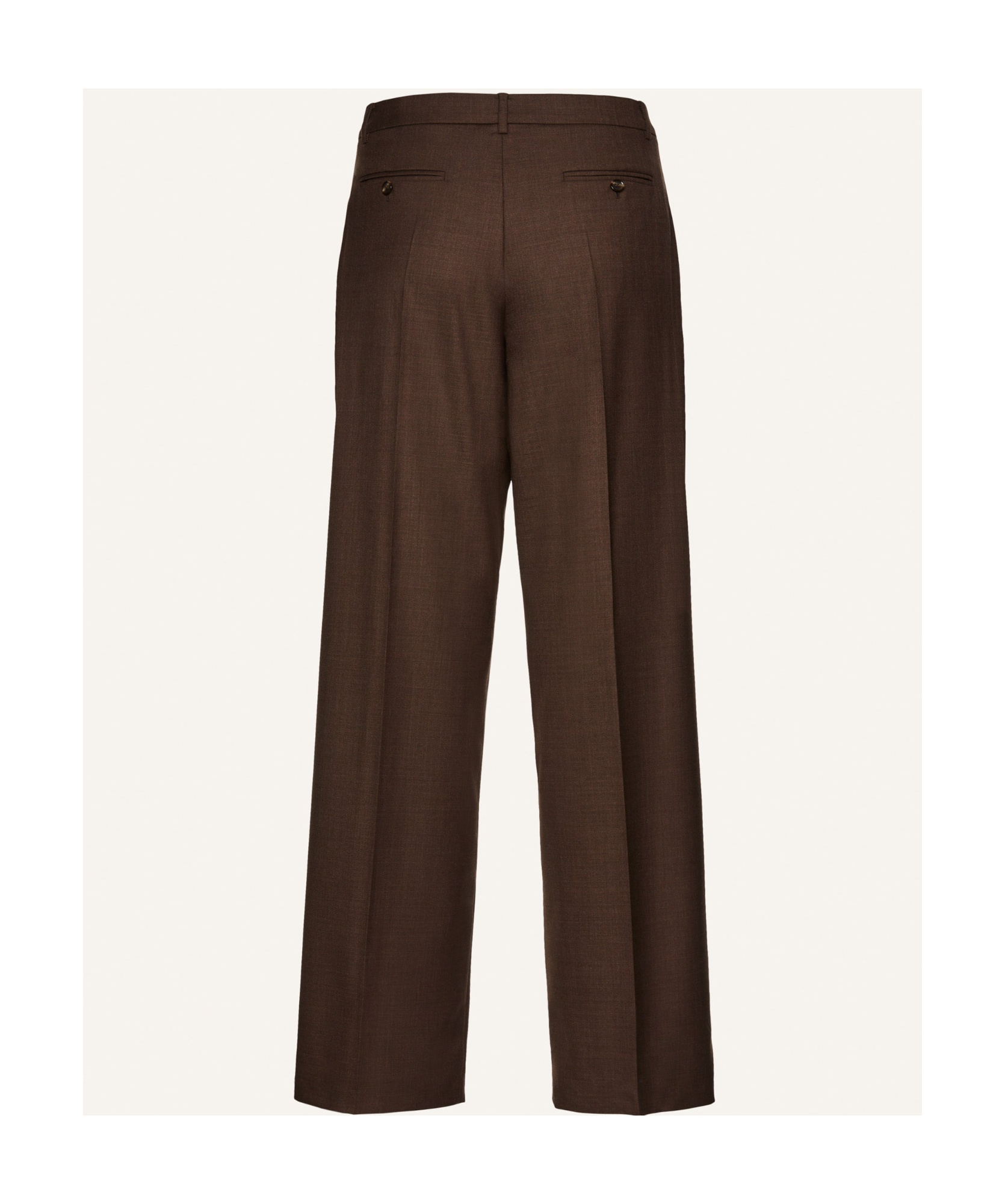Magda Butrym Women's Wide Stretch Wool Trousers For Comfortable Fit In Black