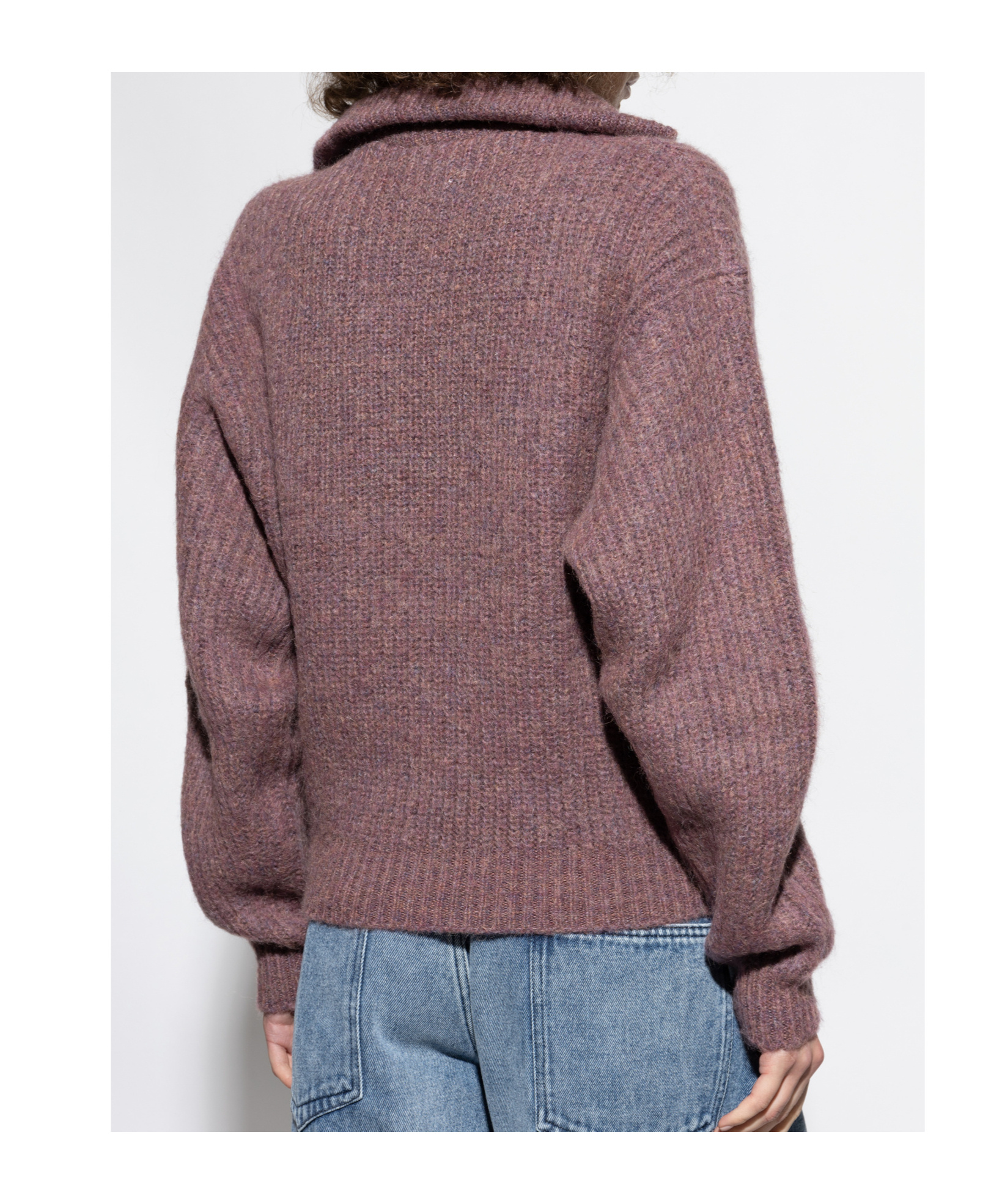 Isabel Marant Étoile Long-sleeved Sweater In Purple