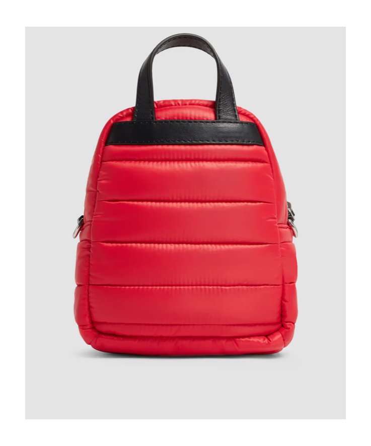 Moncler Small Kilia Cross Body Bag In Red