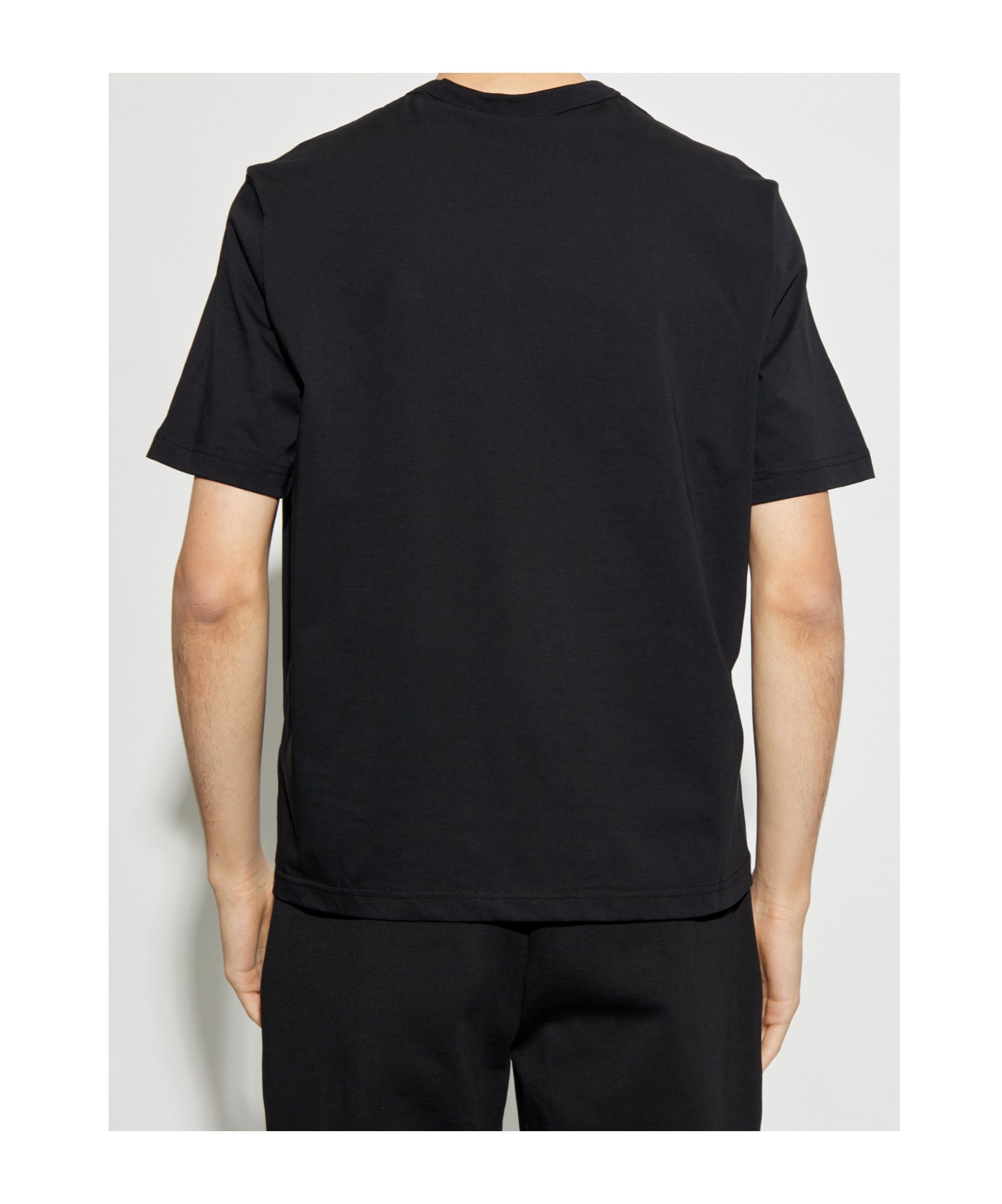 Ps By Paul Smith Ps Paul Smith Zebra Craft Cotton T-shirt In Black