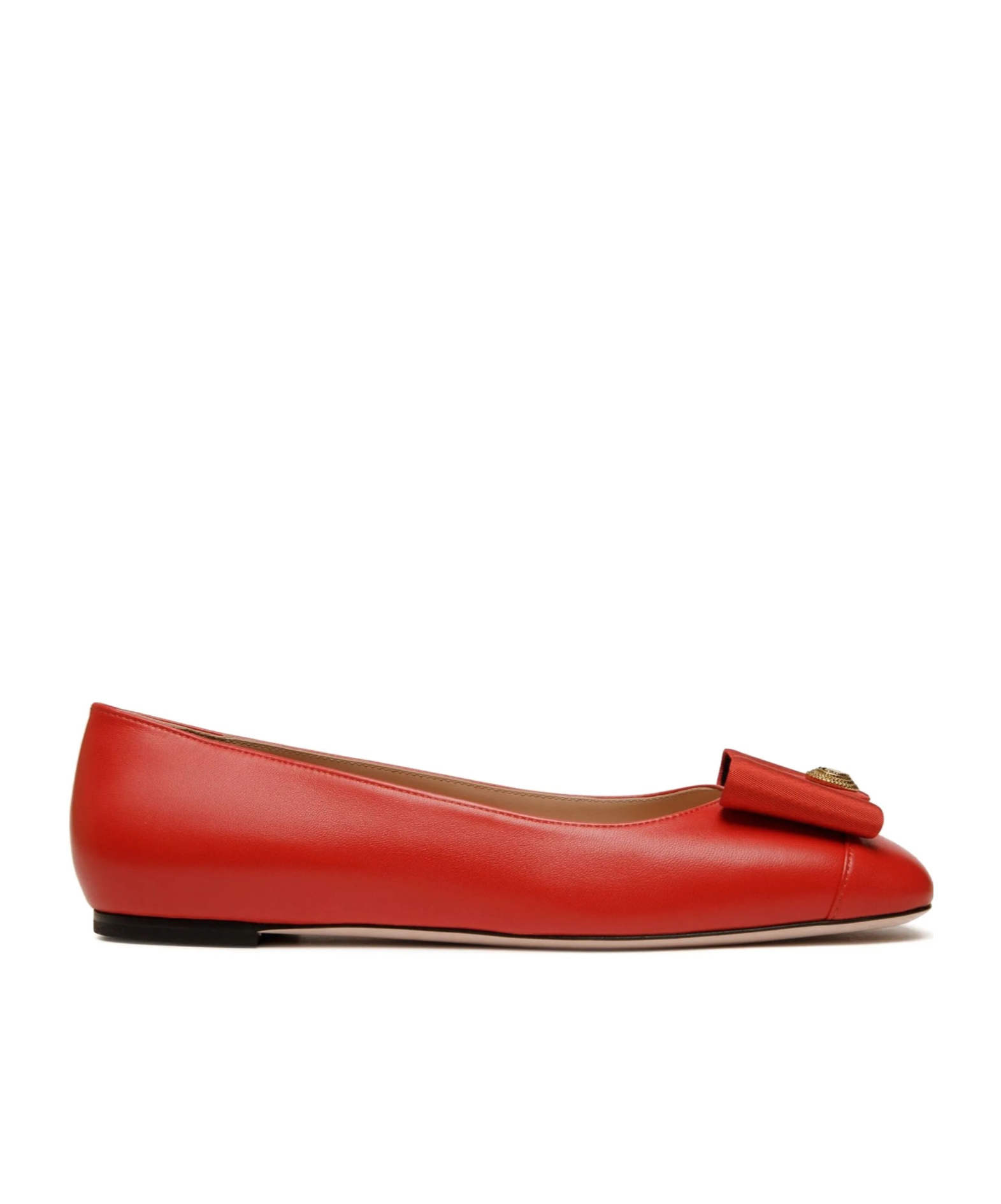 Bally B-bow Ballet Flats In Red