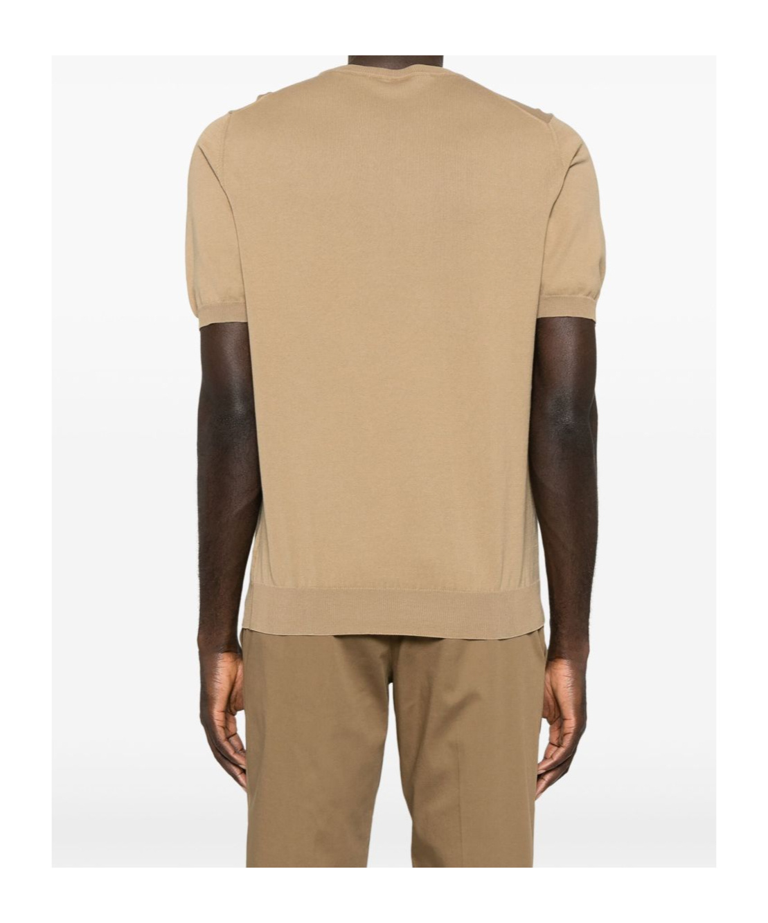 Boglioli Cotton T-shirt In Nude
