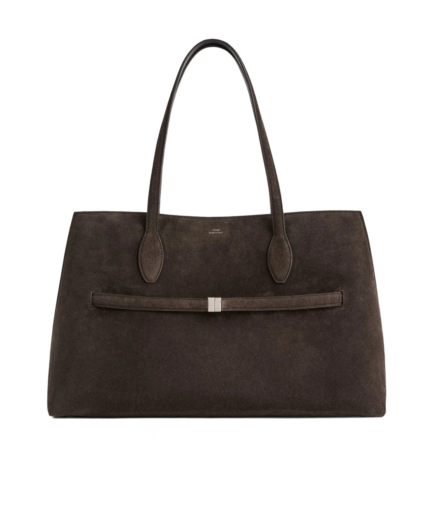 Totême Suede Lounge Tote Bag In Brown