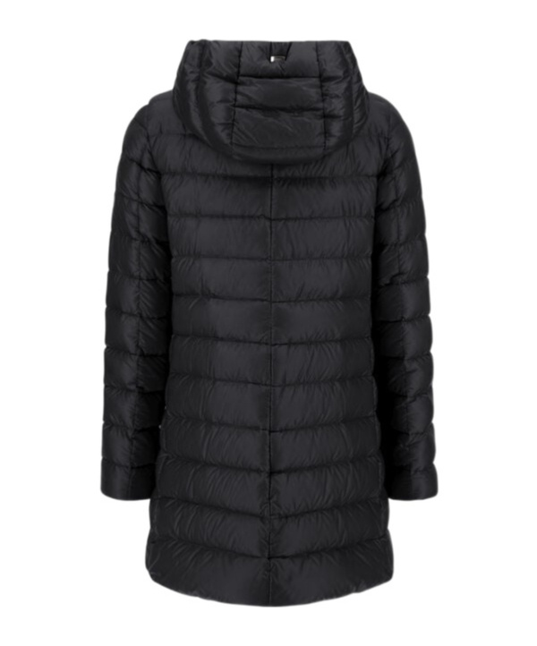 Herno Resort A-shape Jacket In Nylon Ultralight In Black