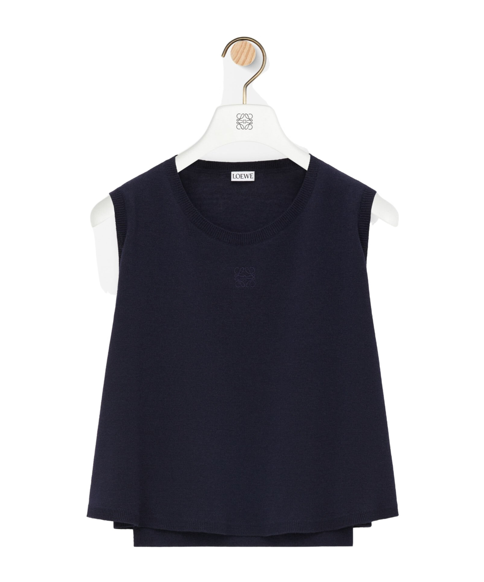 LOEWE SLEEVELESS SWEATER IN WOOL