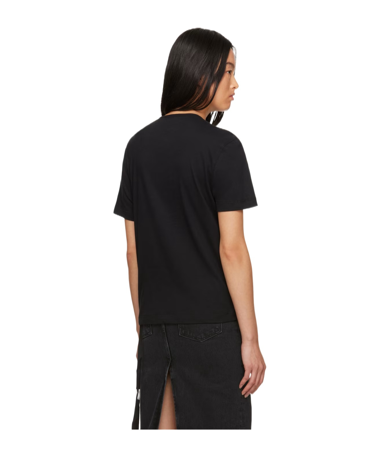 ANN DEMEULEMEESTER ITEM O-NECK SHORT-SLEEVED T-SHIRT