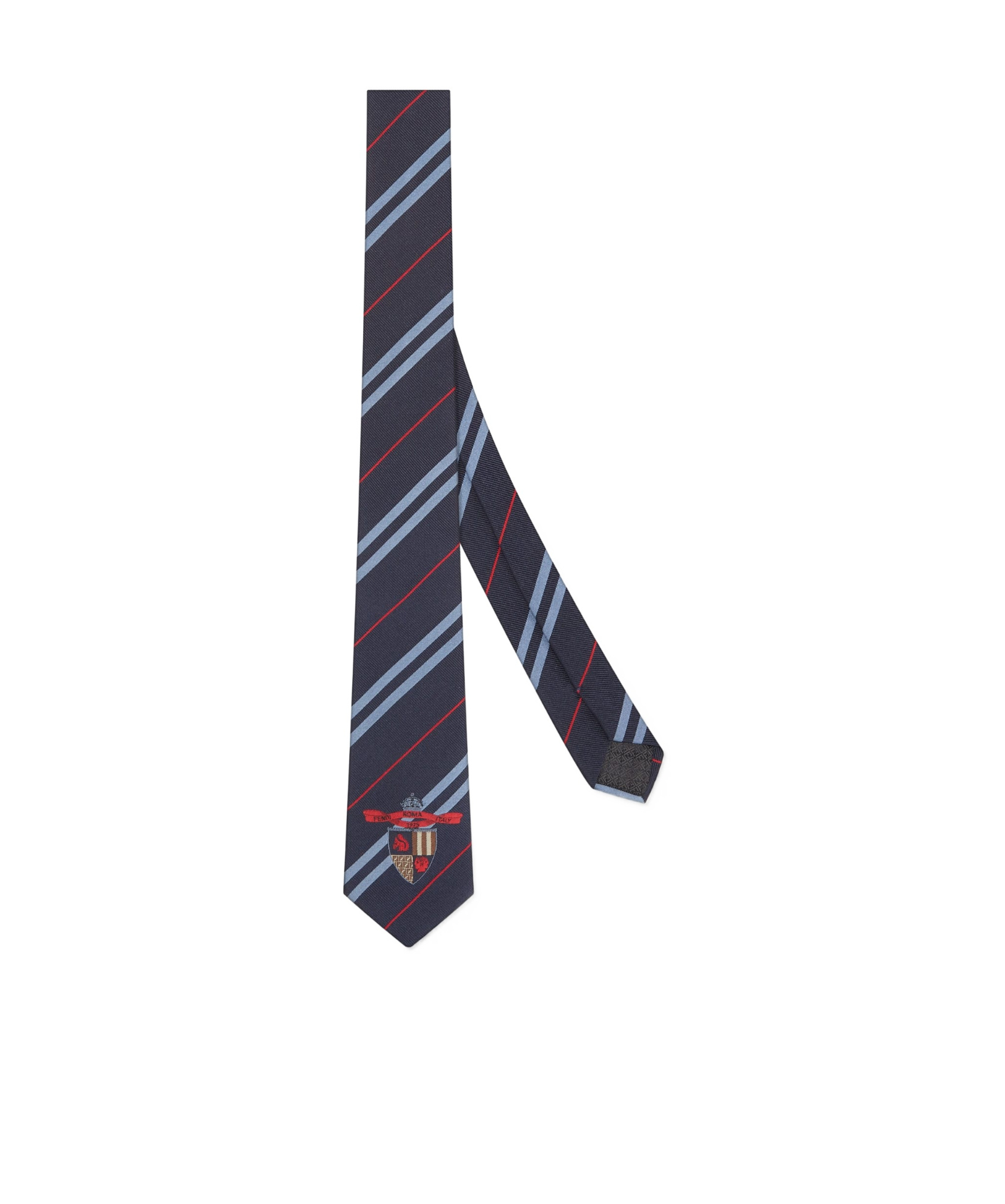 Fendi Pointed Tie In Black