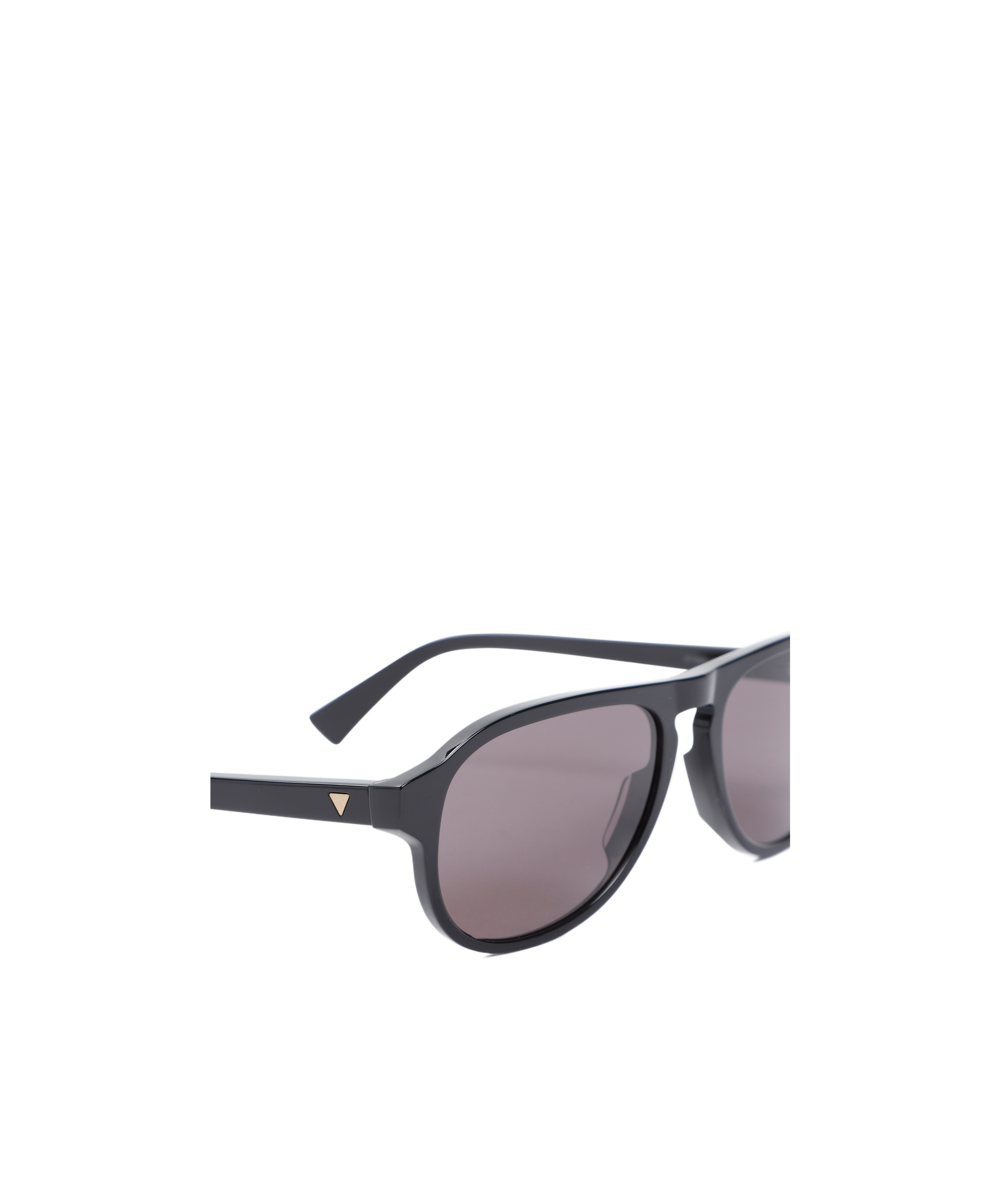 Bottega Veneta Bombe Shield Sunglasses In Gray