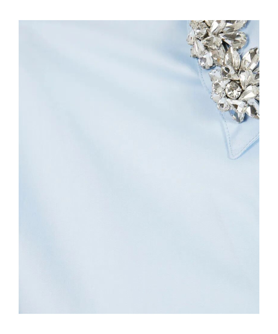 N°21 Cotton Shirt With Crystal