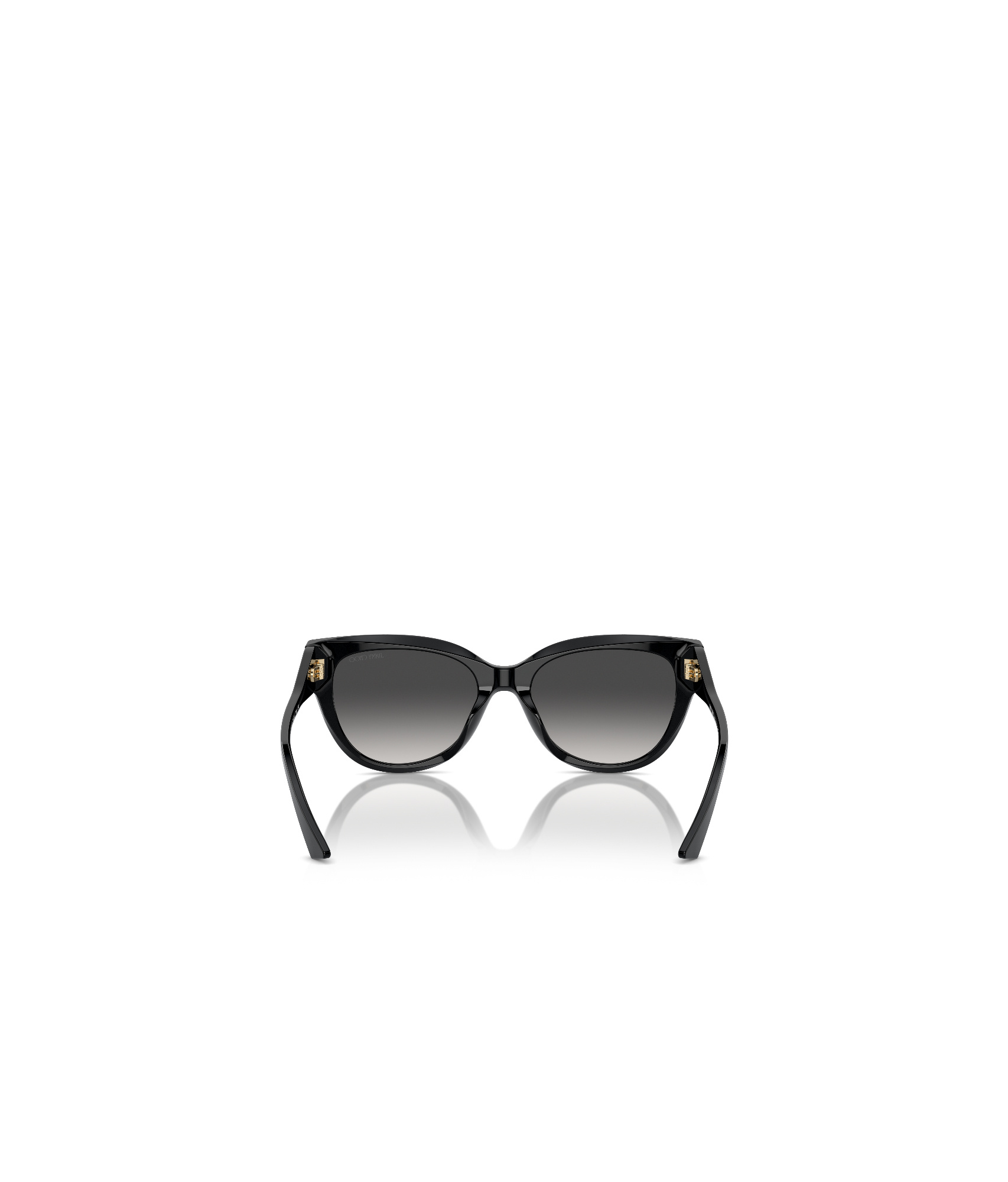 Jimmy Choo Square Frame Sunglasses In Black
