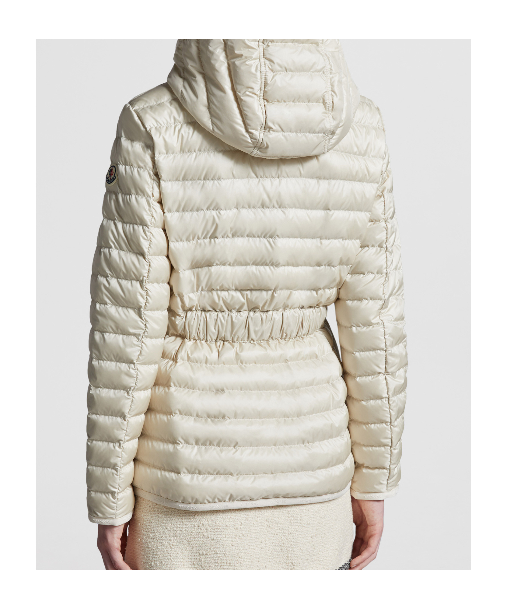MONCLER OREDON HOODED MID-LENGTH DOWN JACKET