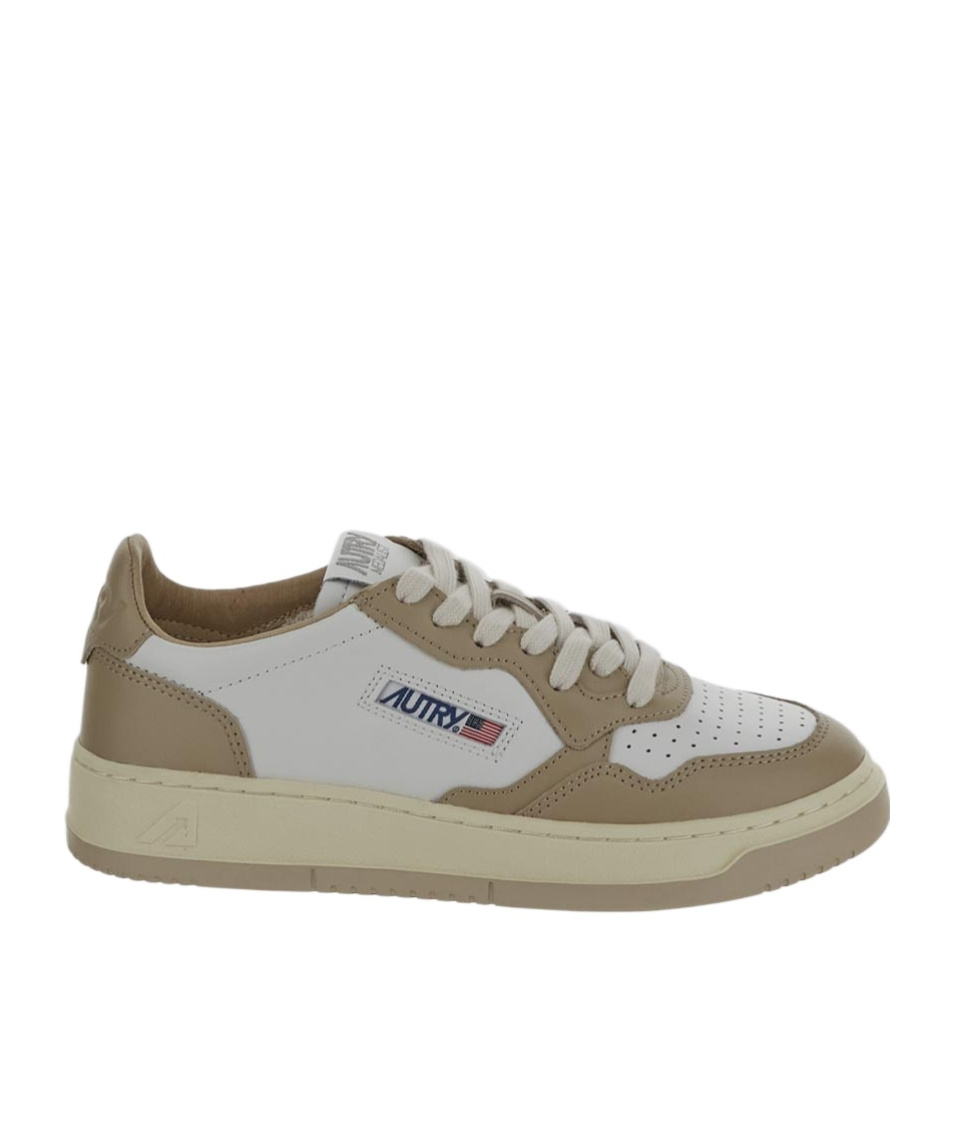 Shop Autry Flat Shoes In Gray