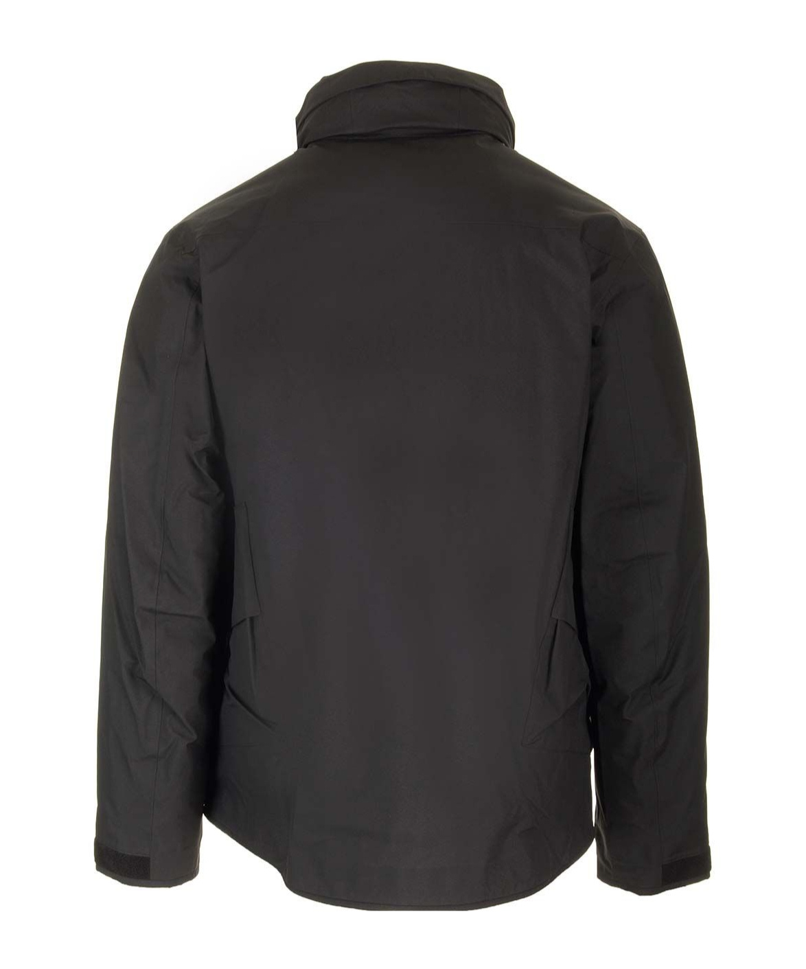 C.p. Company C.p.company Technical Fabric Jacket With Internal Removable Down Jacket In Black