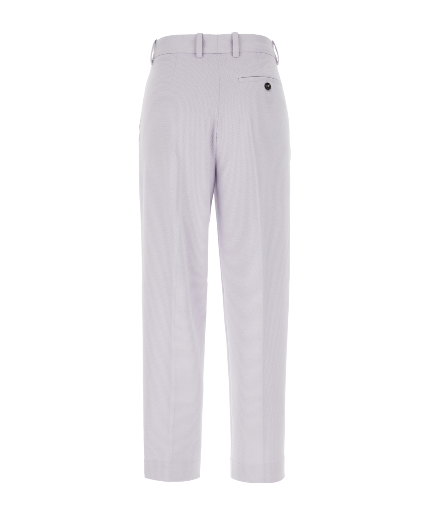 Circolo 1901 Cotton Stretch Pants Ironed Pleats
