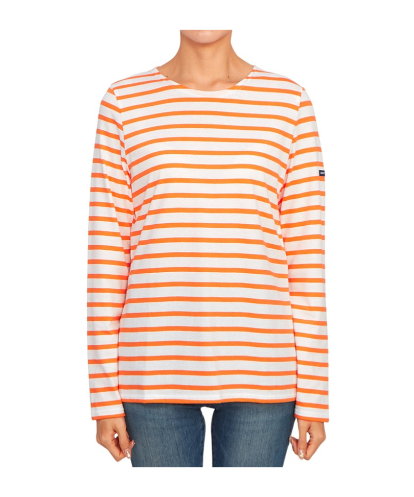 Saint James Striped Graphic T-shirt