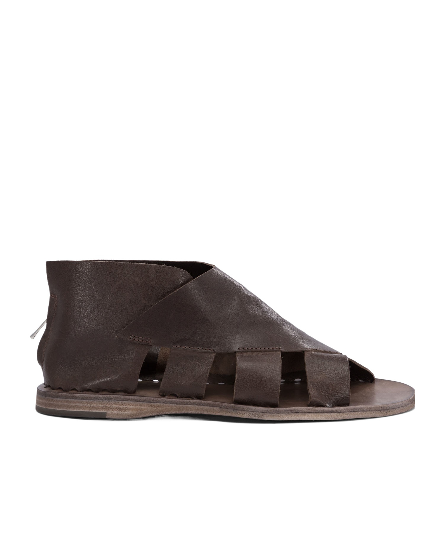 Officine Creative Open-toed Flat Sandals In Black