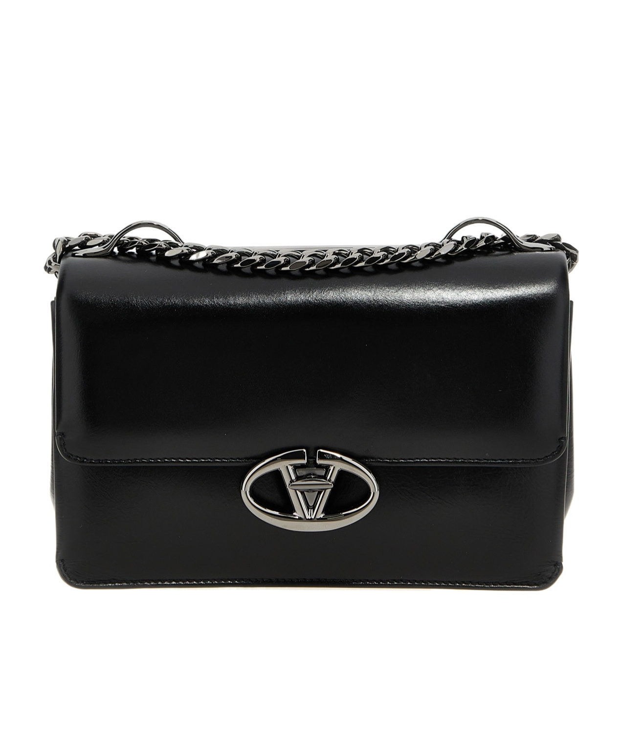 Valentino Small Sholder Bag | Chain 5w0b0q62iap 0no In Black