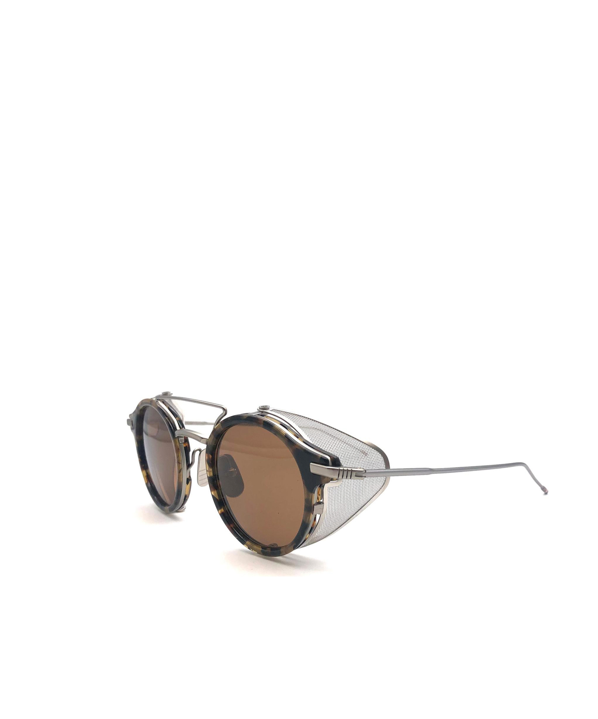 Thom Browne Full Frame Printed Sunglasses In Brown