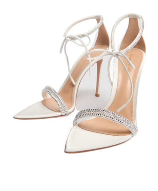GIANVITO ROSSI MONTECARLO POINTED HIGH-HEELED SANDALS
