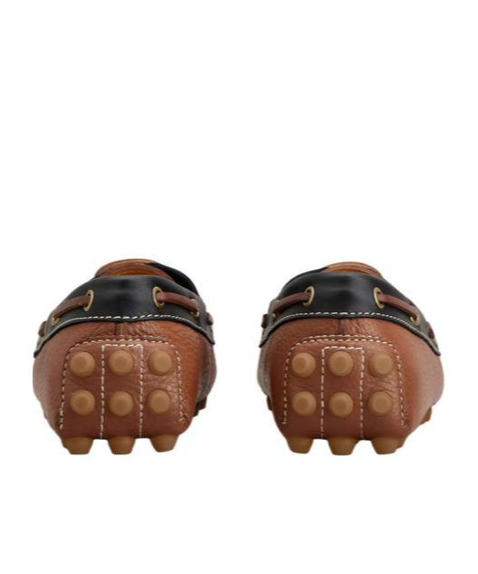Tod's Round Head Low-cut Casual Shoes In Brown