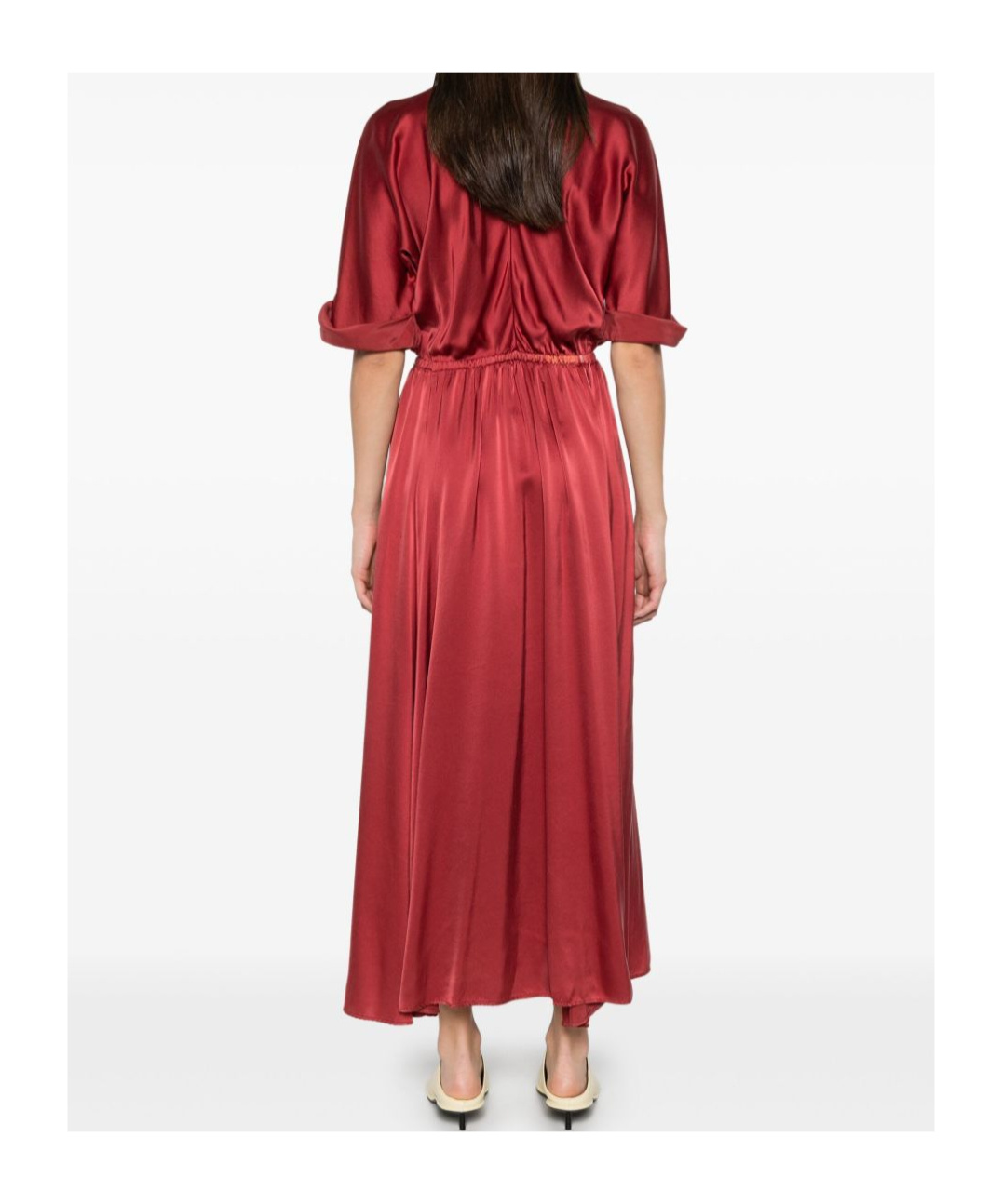 Forte Forte V-neck Midi Dress