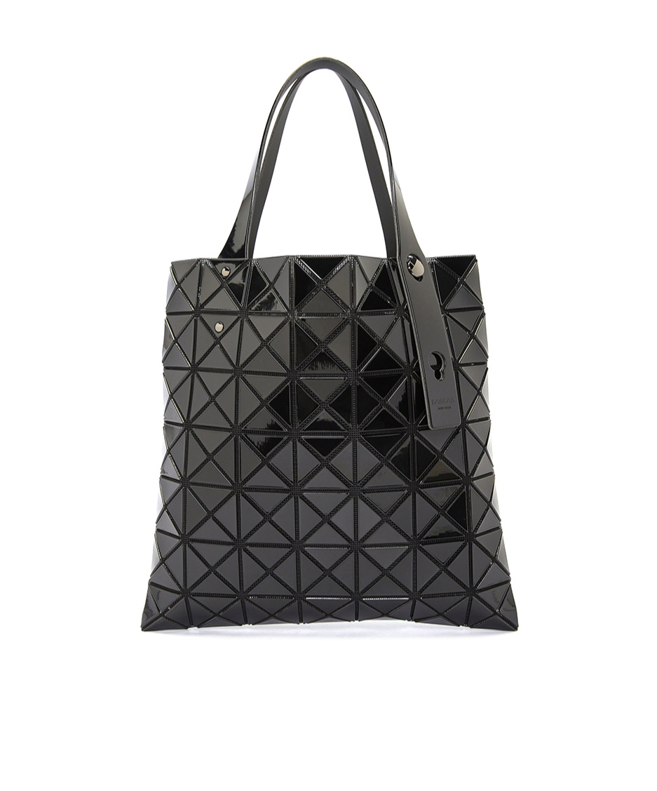 Bao Bao Issey Miyake Lucent Metallic Tote Bag In Black