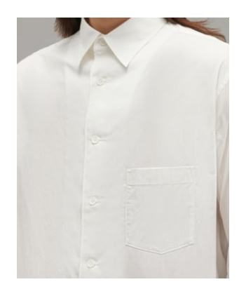 Y-3 Patterned Shirt In White