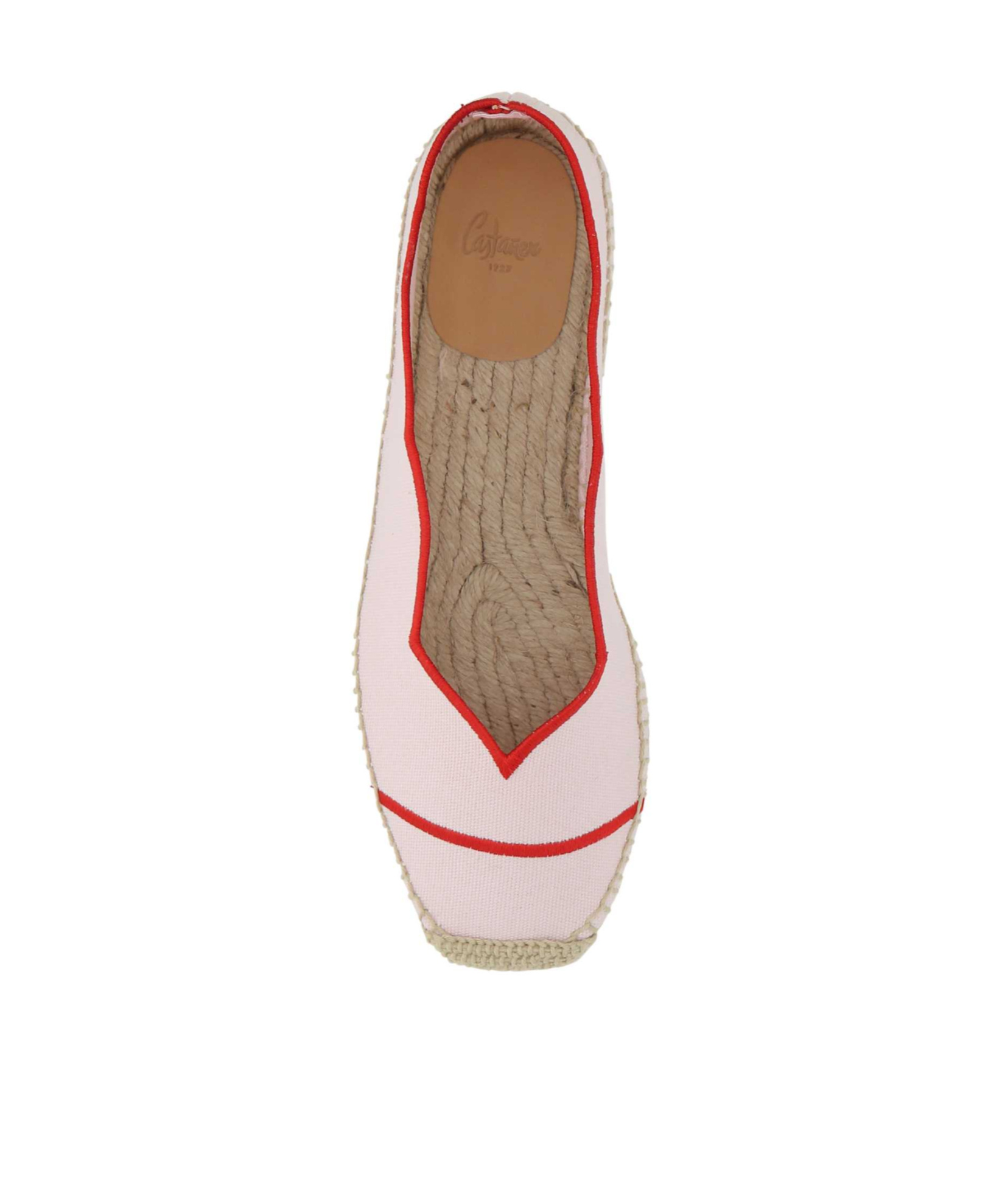 Castaã±er Castañer Woman Espadrilles Pink Size 6.5 Textile Fibers In Pink