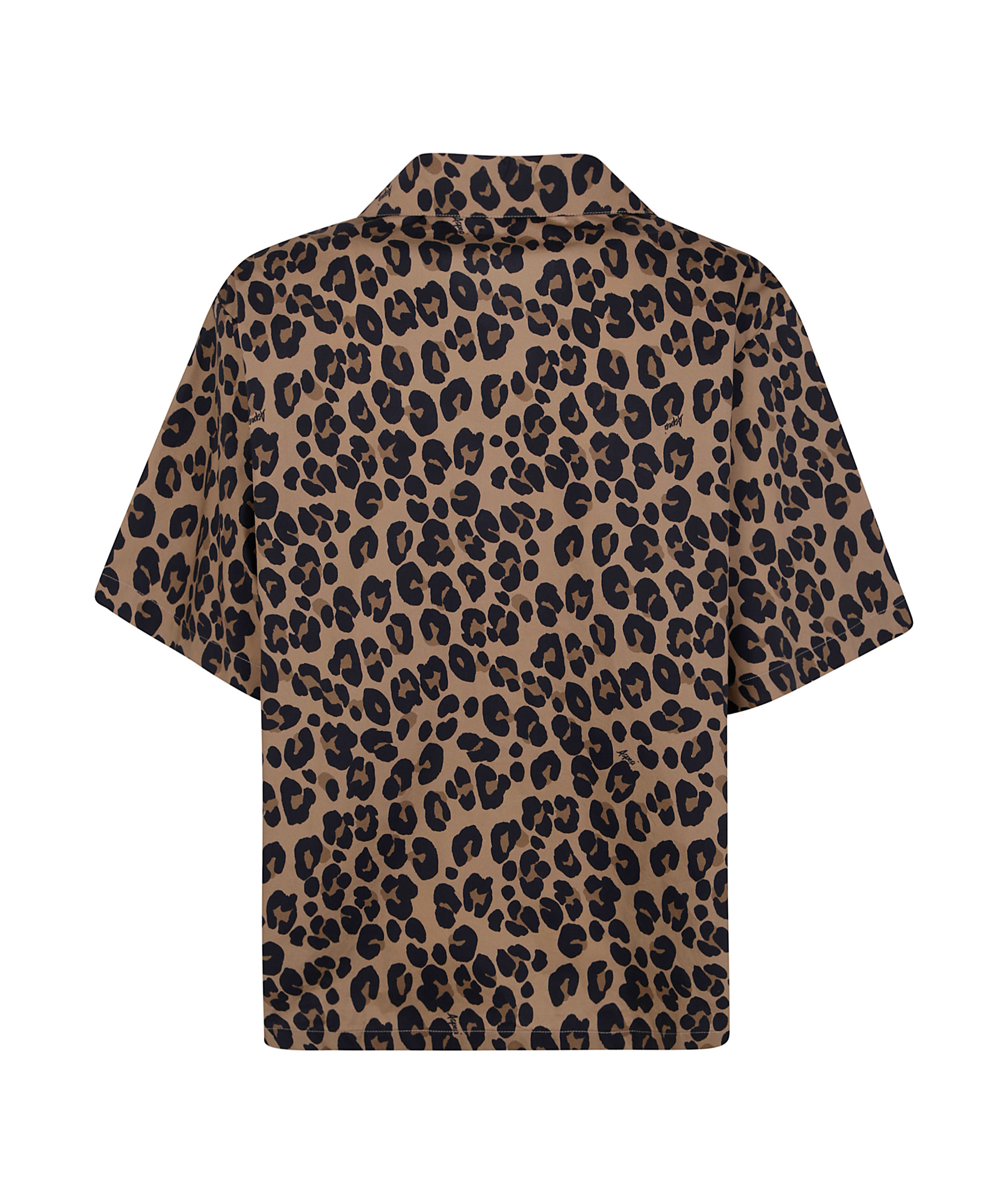 Aspesi Short-sleeved Shirt In Black