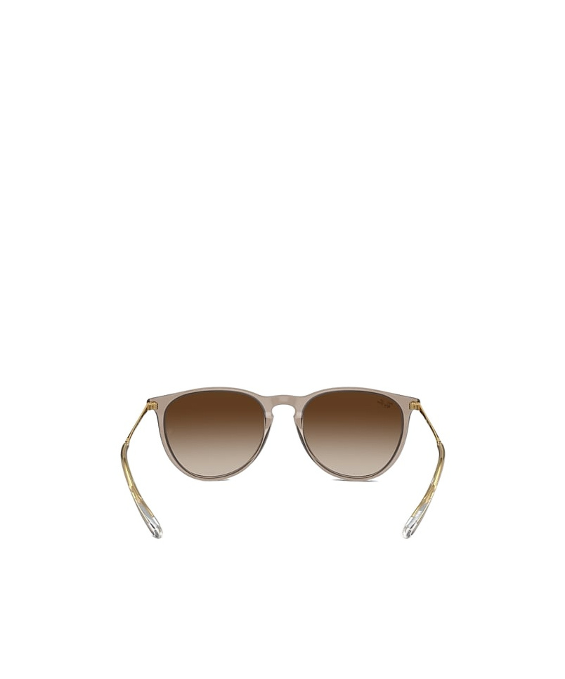 Ray Ban Ray-ban Erika 54mm Gradient Round Sunglasses In Brown