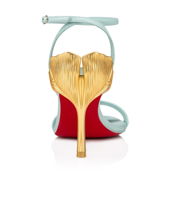 Christian Louboutin Ginko Girl High-heeled Sandals In Green