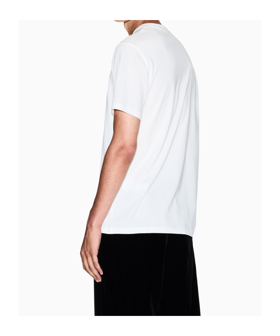 Armani Exchange Short Sleeve T-shirt In White