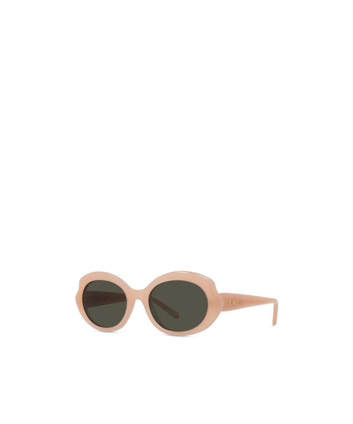 Loewe Round Frame Sunglasses In Black