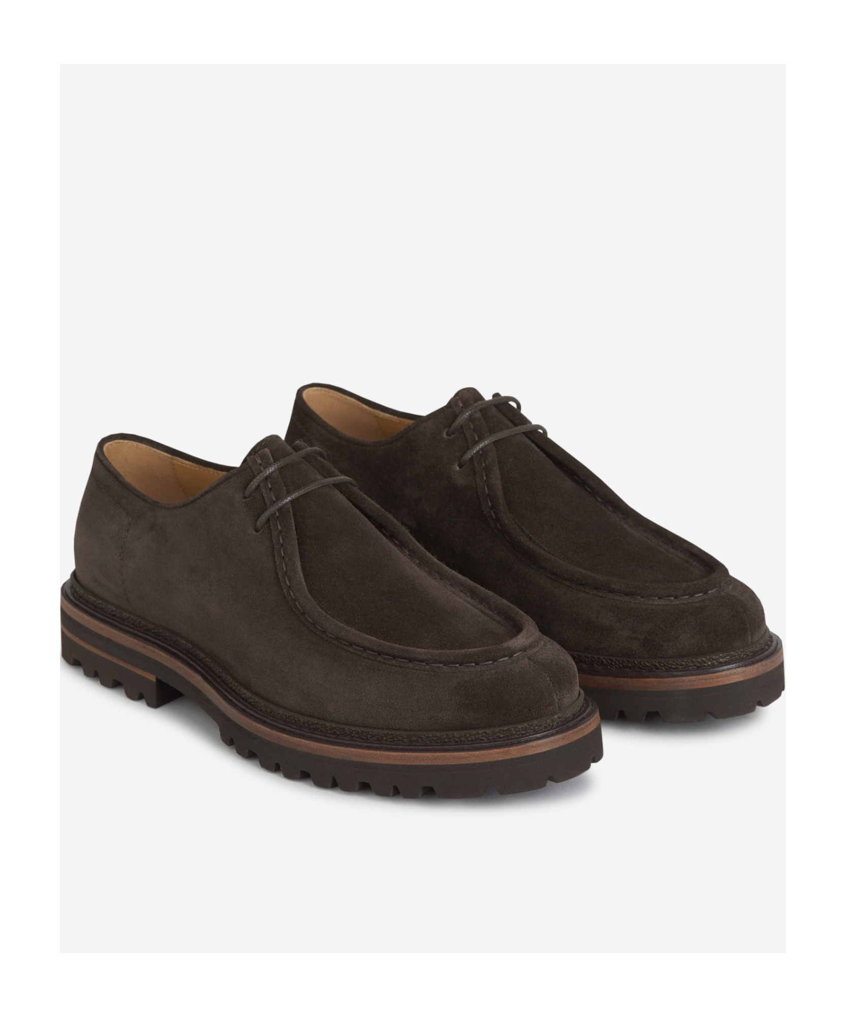 Henderson Baracco Round Head Loafer Shoes In Black