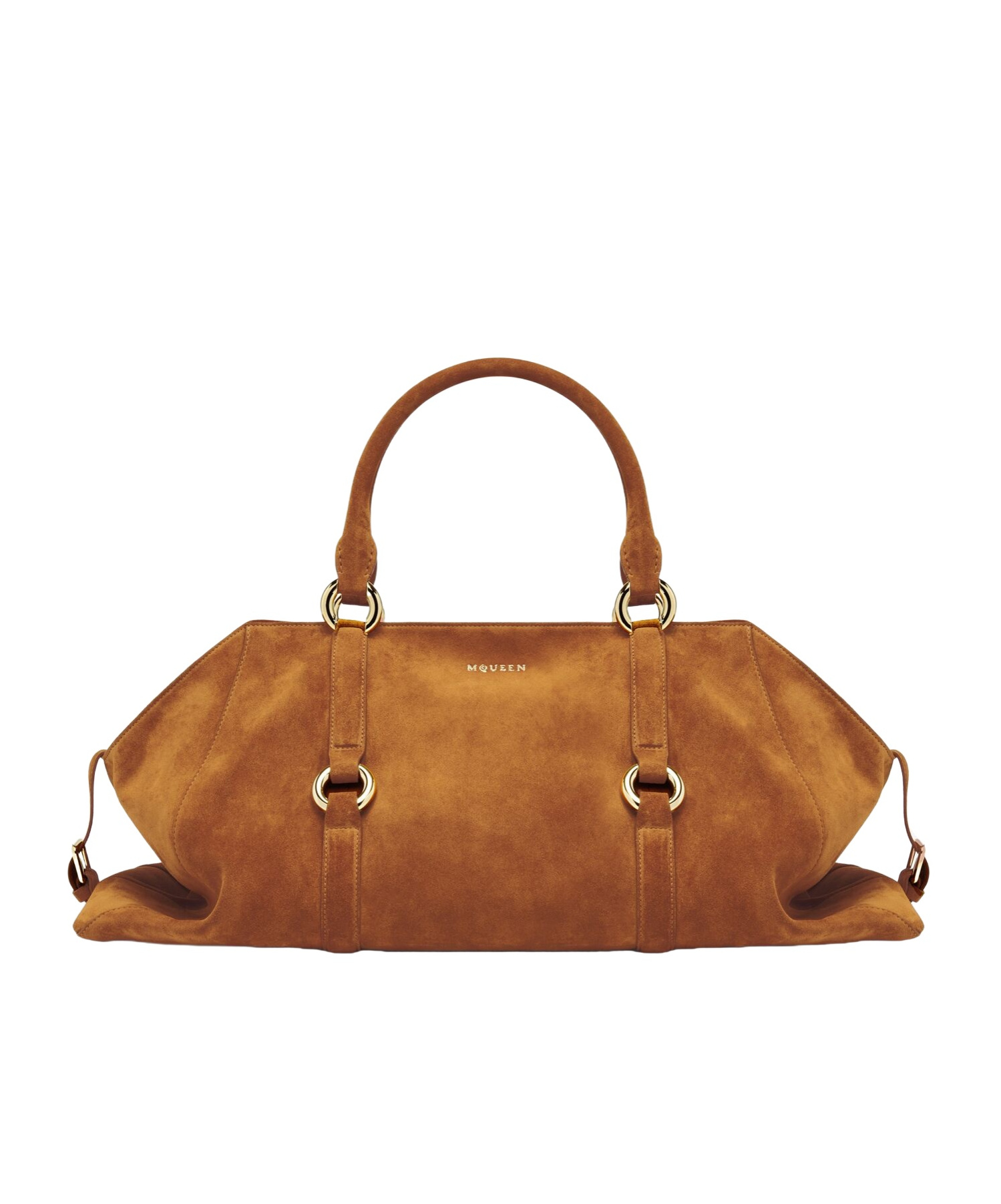 Alexander Mcqueen Farringdon Double Handle Shoulder Bag