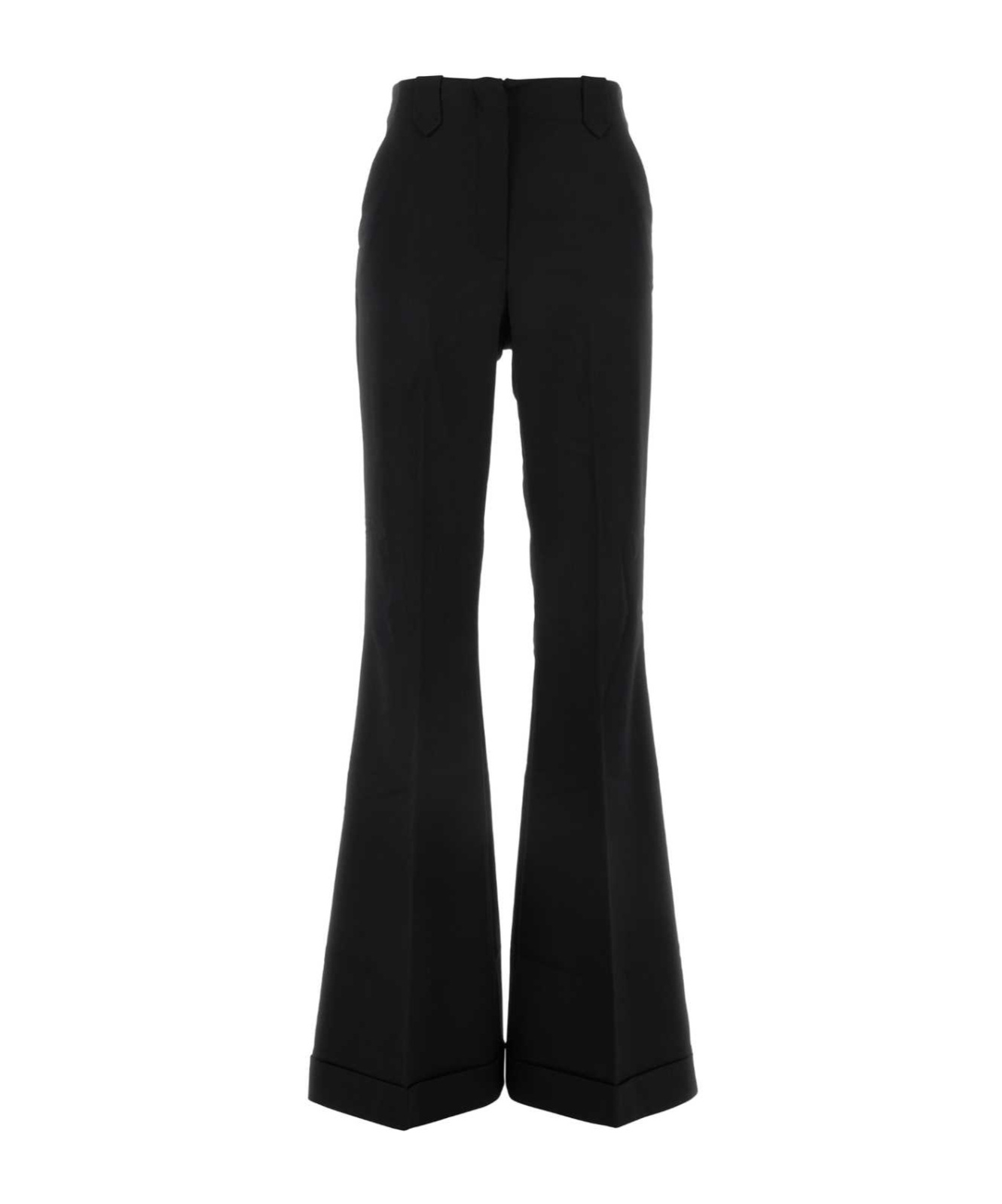 The Andamane Stretch Twill Sofia Flared-leg Pant In Black