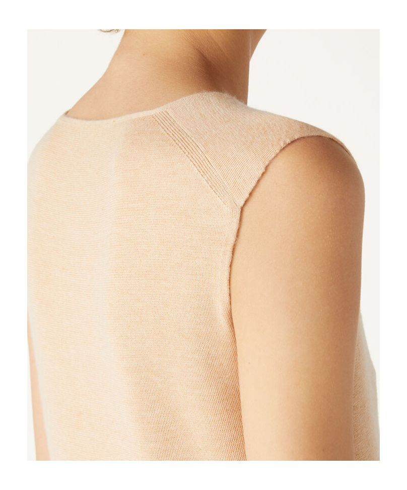 Loro Piana Cocooning Sweater In Papaya Color