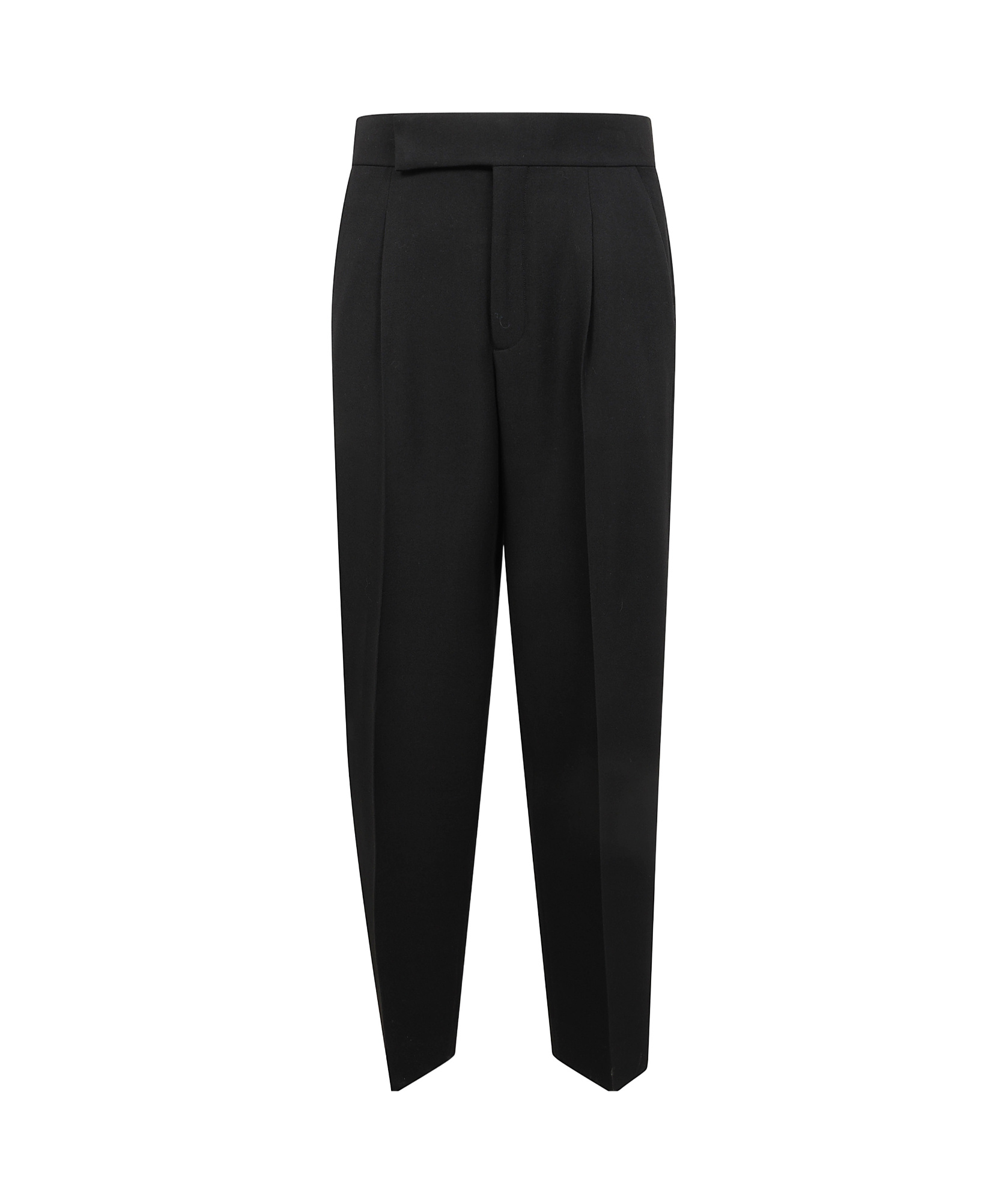 Fear Of God Single Pleat Eternal Trousers In Black