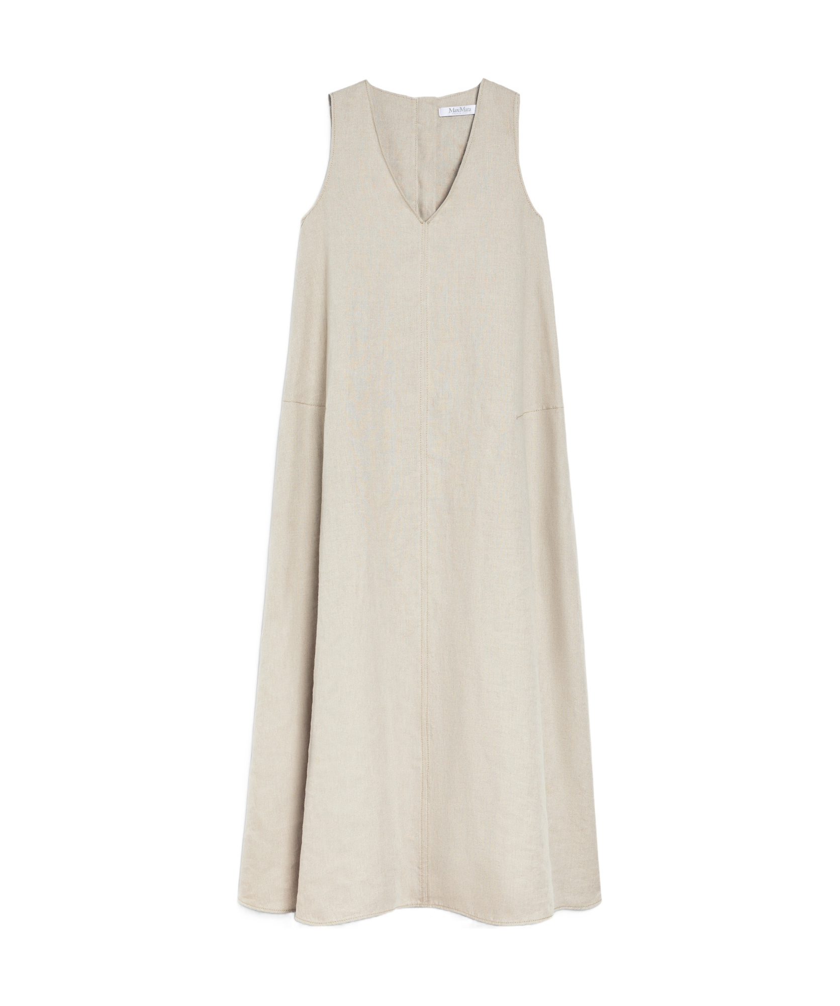 Max Mara Women's Simeone Linen Sleevesless Dress In Nude