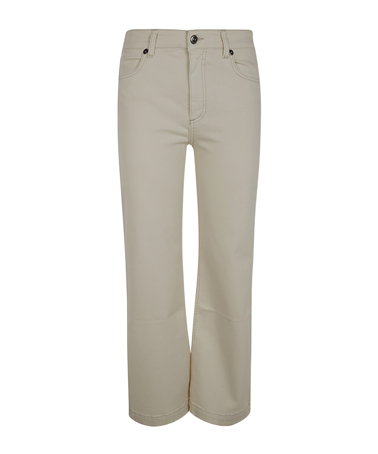 Antonelli Belt-loop Jeans In Nude