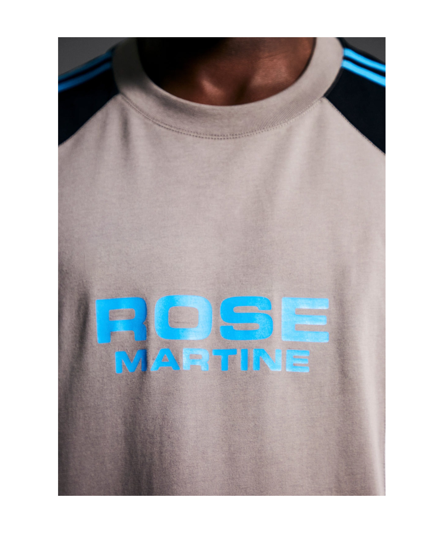 Martine Rose Short-sleeved T-shirt In Gray
