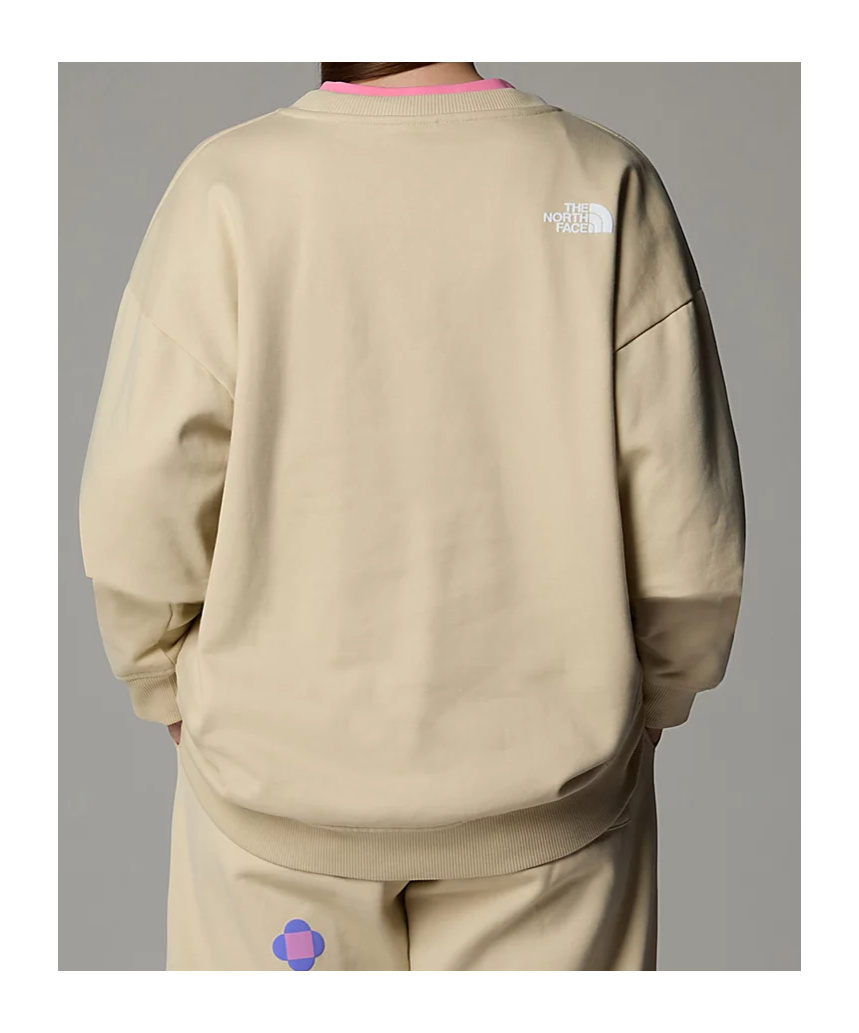 Shop The North Face X Yinka Ilori Logo-stamp Sweatshirt In Nude